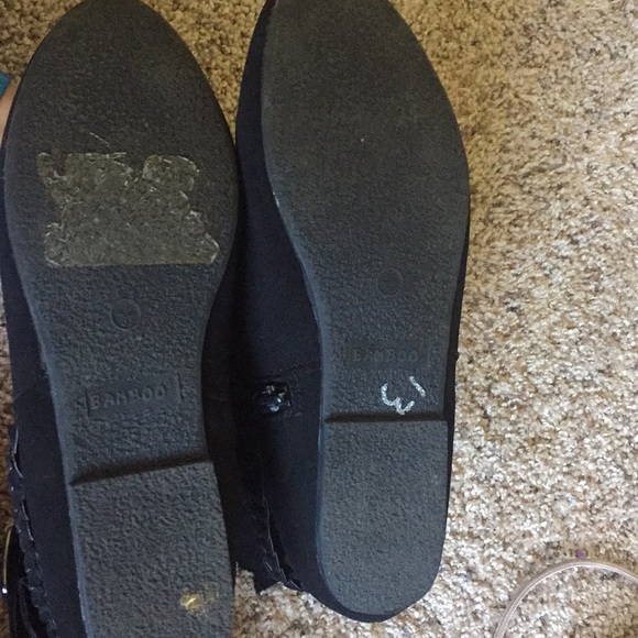 Black Bamboo Booties - Picture 5 of 5